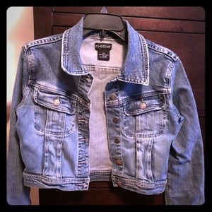 Bebe women’s denim jacket